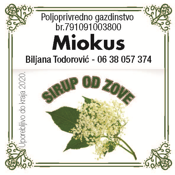 Biljana - Prodaja sirupa, domaćih sokova, džemova